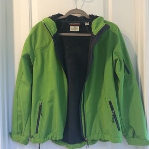 Black diamond raincoat