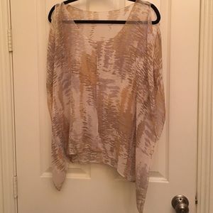 Club Monaco sheer blouse