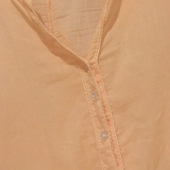 Light Orange Beach Shirt - Picture 2 of 2