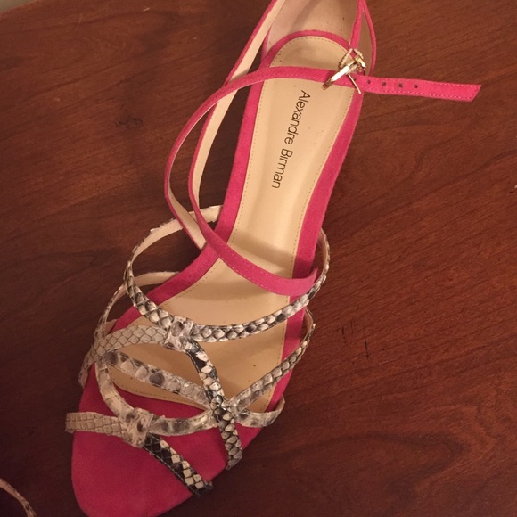 Authenticalexander Birman Python Sandals - image 2