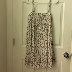 White babydoll dress