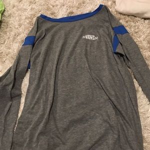long sleeve vans tshirt