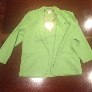 Green women's jacket