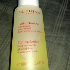 Clarins toning lotion