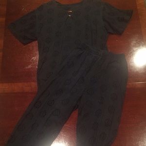 Black crochet boho chic outfit.