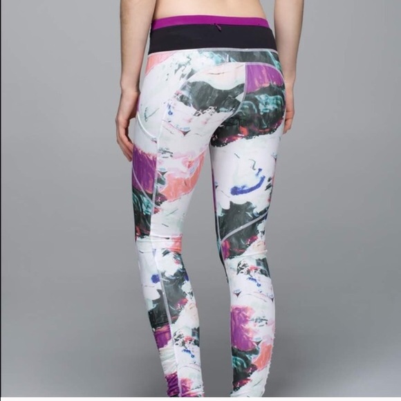 Lululemon NWT pigment wave speed tights - Picture 4 of 4