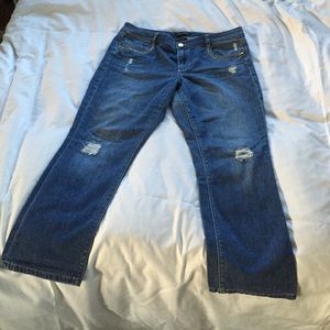 WHBM Crop jeans