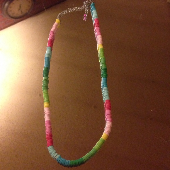 Rainbow necklace. Must bundle w/  3/ $3 items.