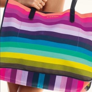 Victoria Secret tote with small bag included