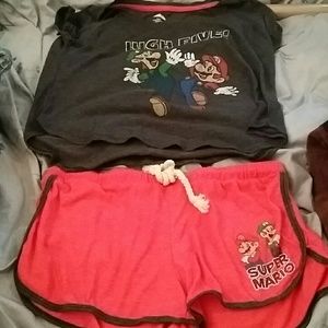 Super Mario Bros Pajama Set