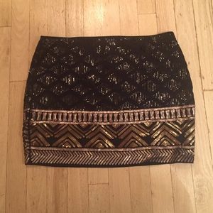 NWT Express Sequin Skirt, M