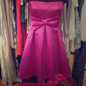 Betsy Johnson Size 10 Hot Pink Dress