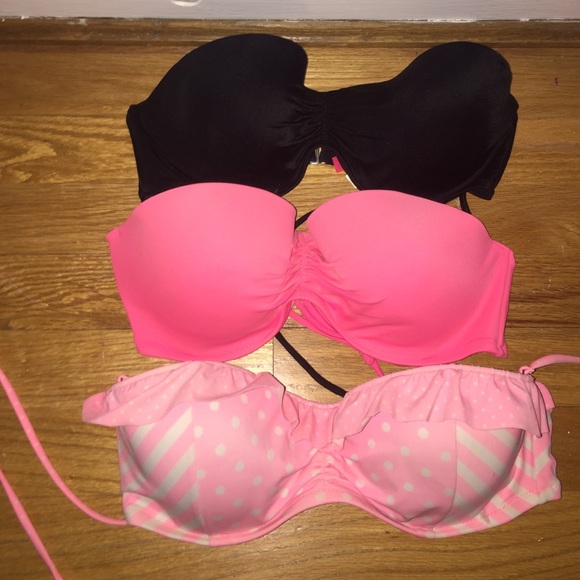 3 Victoria secret bikini tops!