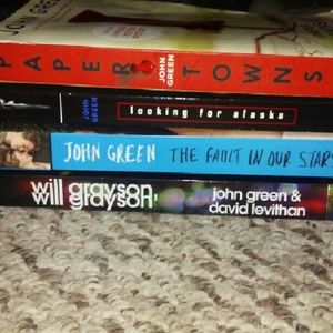 Set of 4 John Green books