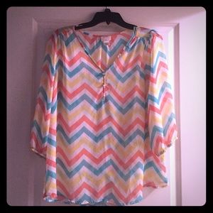 Chevron Blouse