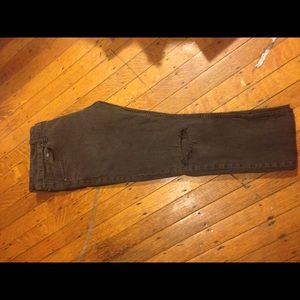 Black H&M Knee Ripped Skinny Jeans (Mens 32x32)
