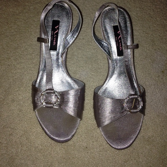 Silver heels