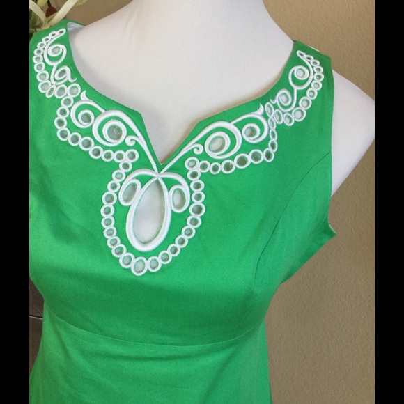 Lilly Pulitzer💚Beautiful green dress - Picture 2 of 4