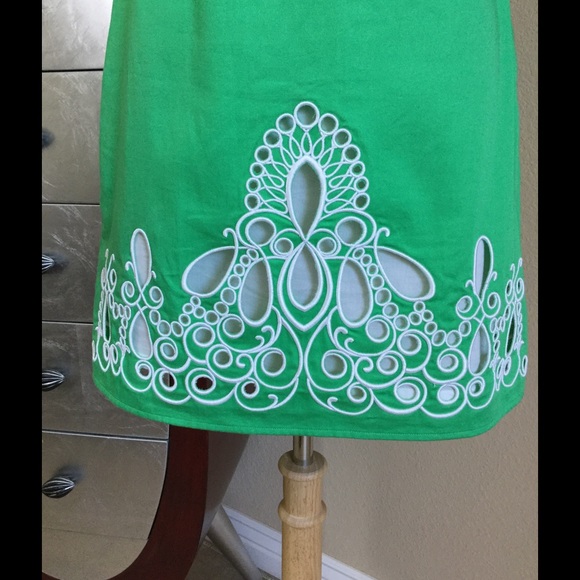 Lilly Pulitzer💚Beautiful green dress - Picture 3 of 4