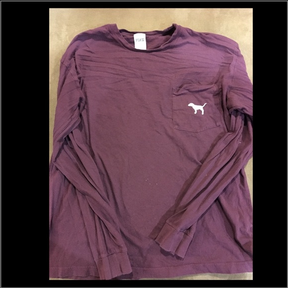 Vs Pink long sleeve tee