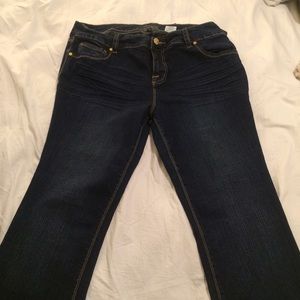 Baby phat denim boot cut jeans