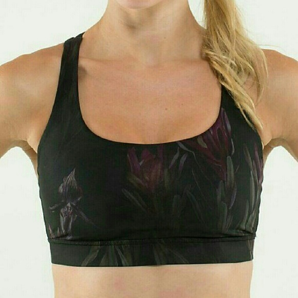 lululemon athletica Other - Lululemon Energy Bra in Midnight Iris NWOT