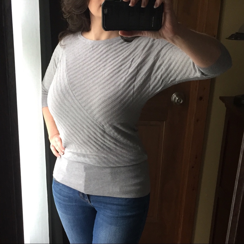 WHBM Shimmer Top