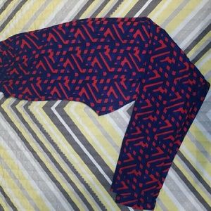 Lularoe OS elastic band leggings