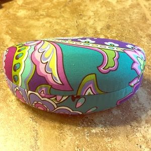 Vera Bradley Hard Sunglasses Case Heather