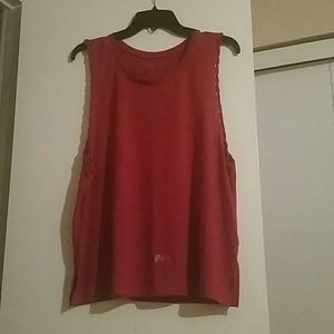 Purple Sleevless Shirt