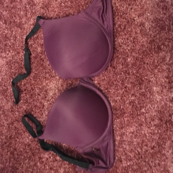 32DD maroon  pink bra