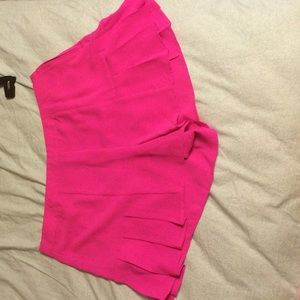Neon pink high waisted shorts size2X