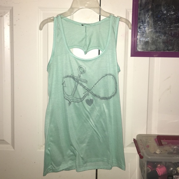 Turquoise tank top!!