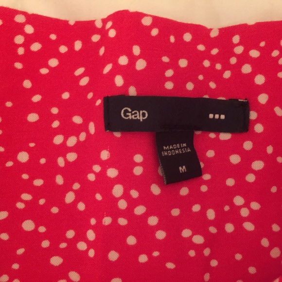 Gap Red & White Polka Dot Skirt - Picture 3 of 4