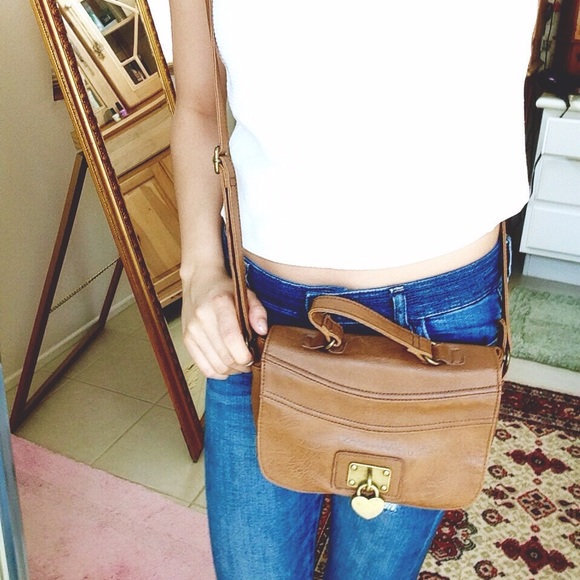 Charlotte Russe faux leather cross body