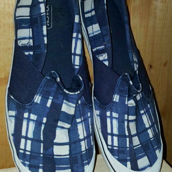 Coach slip ons