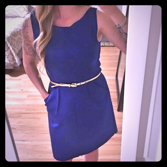 Milly royal blue size 6 dress