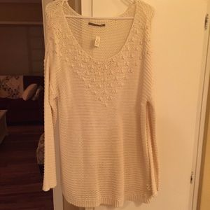 Brand new cream sweater