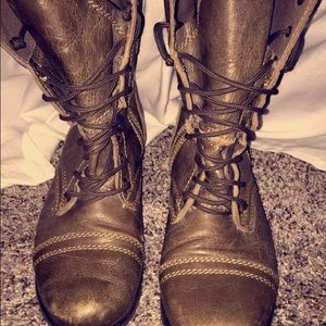 Steve Madden Combat Boots