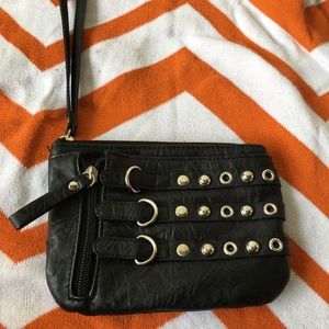 Wristlet with rivet/stud detail