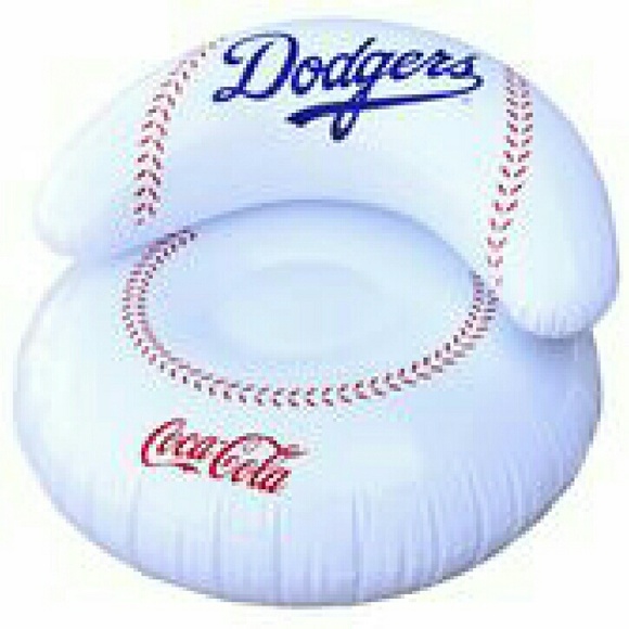 LA Dodgers inflatable chair