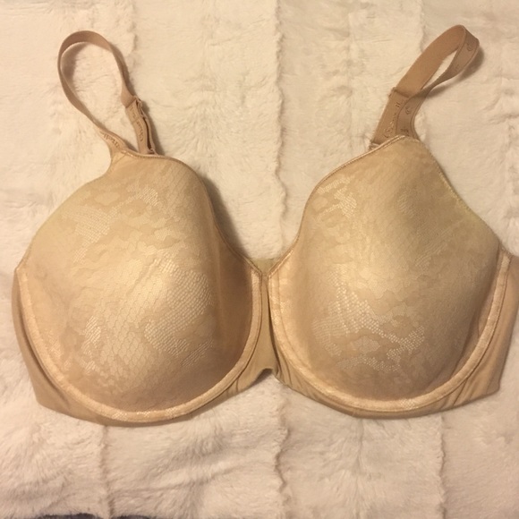 Chantelle 38DD full coverage t-shirt bra, nude