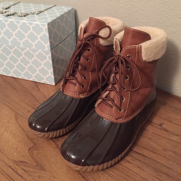 Brown Duck Boots