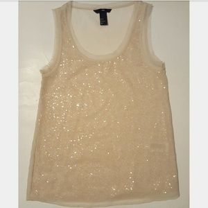 Glitter tank top