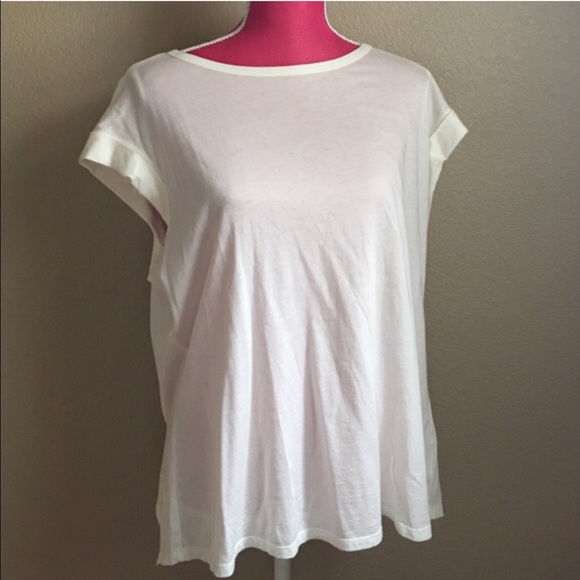 Anthropologie Tops - Cloth & Stone White open-back Top Anthropologie Tops - Cloth & Stone White open-back Top