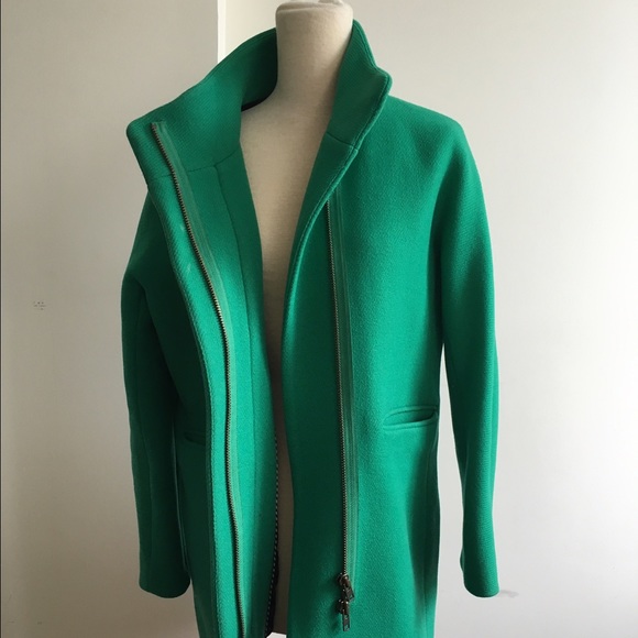 J crew stadium cloth jacket green SOLD
