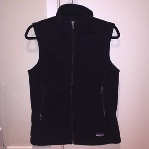 Women's Synchilla Patagonia Vest (Black)