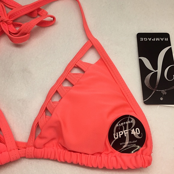 Melon Colored Bikini "1 LEFT" - Picture 3 of 4