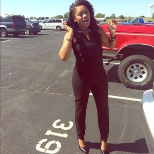 Black Jumpsuit.