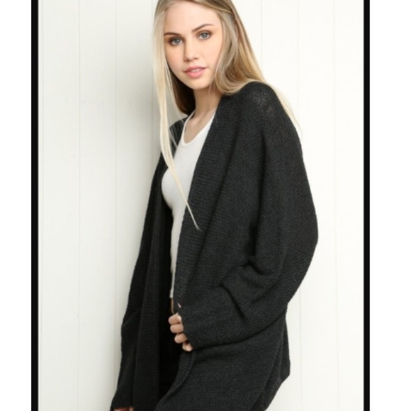 Black brandy cardigan